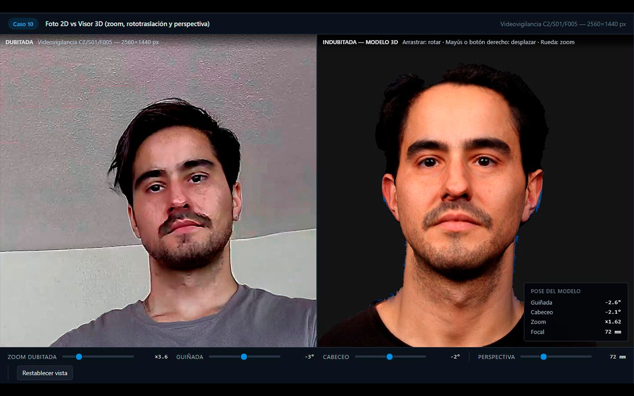 Proposal and validation of forensic facial comparison methodologies using 3D facial mugshots